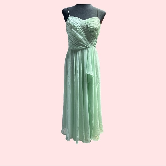 ASOS Dresses & Skirts - ASOS Midi Elegant Mint Green Sleeveless Dress Size 8